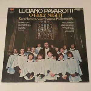Luciano Pavarotti 'O Holy Night' Vinyl Record